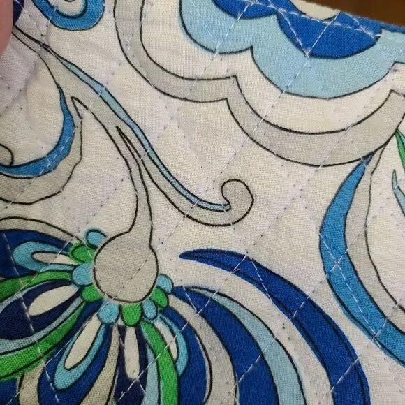 Vera Bradley Mediterranean White Small Bag - Picture 9 of 9